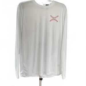 NWOT Altered Latitude Rash Guard Cabbage Key Florida Graphic Size XL